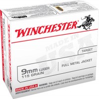 Win Usa Luger FMJ Ammo