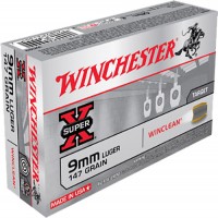 Winchester WinClean Luger Brass Enclosed Base Ammo