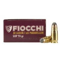 Fiocchi Heritage Parabellum SemiJSP SJSP Ammo
