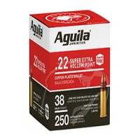 Aguila Standard High Velocity Brass CPHP $12.99 Shipping on Unlimited Boxes Ammo