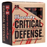 Hornady Critical Defense Nickel Plated Brass SPC FTX $12.99 Shipping on Unlimited Boxes Ammo