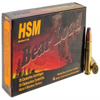 HSM Bear Load Jacketed Flat Point $12.99 Shipping on Unlimited Boxes Ammo
