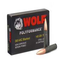 WPA Wolf Steel Or TMJ FMJ Ammo