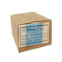 German WWII Surplus SmK Steel Core TMJ Full Coated Ammo