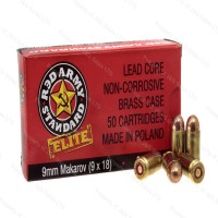 Red Army ELITE Brass Case Polish Mfg TMJ Full Ammo