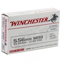 Bulk Winchester USA WM193K M193 FAST SHIPPING IN STOCK FMJ Ammo