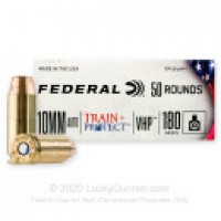 Federal Train Rotect JHP +P Ammo