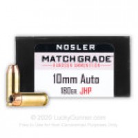 Nosler Match Grade JHP Ammo