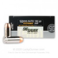 V-Crown Sig Sauer JHP Ammo