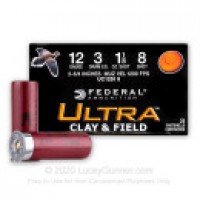 Lead Target Load Federal Ultra Clay & Field 1-1/8oz Ammo