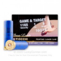Lead Fiocchi Game & Target 1oz Ammo