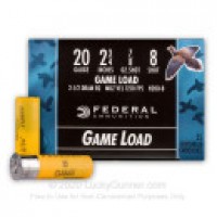 20 Gauge Ammo - Federal Game-Shok 7/8oz Federal Game-Shok 7/8oz Ammo