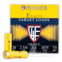 Low Recoil Target Load Fiocchi 3/4oz Ammo