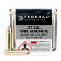 22 WMR Ammo - Bulk Federal Champion FMJ Bulk Federal Champion FMJ Ammo