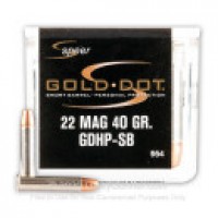 Speer Gold Dot Short Barrel JHP Ammo