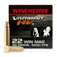 Winchester Varmint HV JHP Ammo