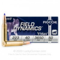 .223 Rem - V-MAX Polymer Tip Fiocchi