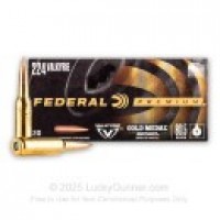 Gold Medal Berger Federal Ammo