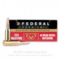 Sierra Matchking Federal Premium HPBT Ammo