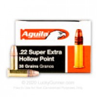 Aguila Super Extra CPHP Ammo