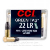 Competition CCI Green Tag LRN Ammo