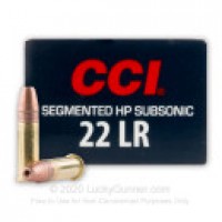CPSHP CCI Subsonic Ammo