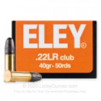 Bulk Eley Club LRN Ammo