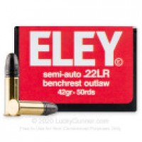 Eley Semi-Benchrest Outlaw LRN Ammo