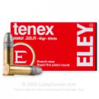 Eley Tenex Pistol LRN Ammo
