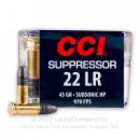 LHP CCI Suppressor Ammo