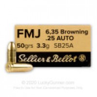 Sellier & Bellot FMJ Ammo