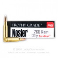 AccuBond Nosler Trophy Grade Ammo