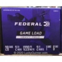 Federal Game Load Upland Hi-Brass 1oz Ammo