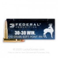 30-30 Win Ammo - SP Federal Power-Shok RN SP Federal Power-Shok RN Ammo