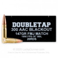 Doubletap Match FMJ Ammo