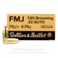 Sellier & Bellot FMJ Ammo
