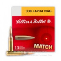 Sierra MatchKing Sellier & Bellot HPBT Ammo