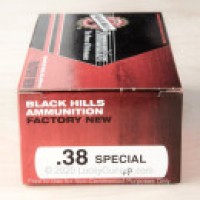 38 Special Ammo - HoneyBadger Black Hills +P HoneyBadger Black Hills +P Ammo