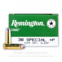 38 Special Ammo - Bulk Remington UMC SJHP +P Bulk Remington UMC SJHP +P Ammo