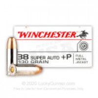 Winchester FMJ +P Ammo