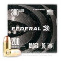 Bulk Federal Black FMJ Ammo