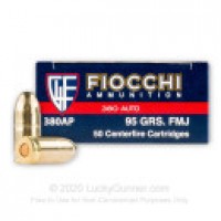 Fiocchi FMJ Ammo
