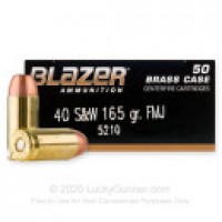 Bulk Blazer Brass FMJ Ammo