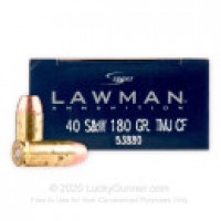 Bulk Clean-Fire Speer LAWMAN TMJ Ammo