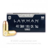 Bulk Speer LAWMAN TMJ Ammo