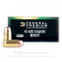 Frangible Federal LE BallistiClean Ammo