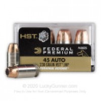 45 ACP/Auto Ammo - HST Federal Premium Personal Defense JHP HST Federal Premium Personal Defense JHP Ammo