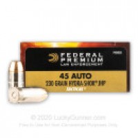 Bulk Hydra Shok Federal Premium JHP Ammo