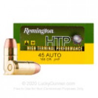 45 ACP/Auto Ammo - Remington HTP JHP Remington HTP JHP Ammo