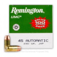 Remington UMC JHP Ammo